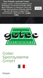 Mobile Screenshot of gotec-sport.de